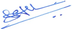Signature of Dr. S. Shanthakumari